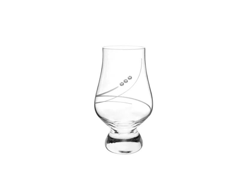 Sklenice na rum s krystaly Preciosa 160 ml - Stuhy 4 ks