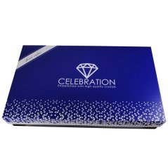 Sklenice na sekt s krystaly Preciosa 210ml - Celebration 6ks