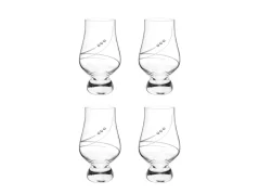 Sklenice na rum s krystaly Preciosa 160 ml - Stuhy 4 ks