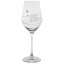 Sklenice na víno 360 ml s krystaly Swarovski - jubileum 75