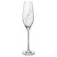 Sklenice na sekt s krystaly Preciosa 210ml - Plant 2ks