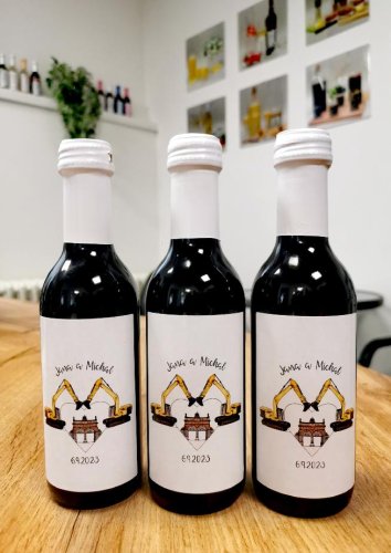 Mini víno - Modrý Portugal suché 2019 - 0,187l