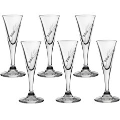 Sklenice na likér 25ml Swarovski - Plant 6ks