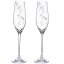 Flower - dárkové balení 2 ks sklenic na sekt 210 ml zdobených ručně broušeným dekorem a českým křišťálem Preciosa. Flower - dárkové balení 2 ks sklenic na sekt 210 ml zdobených ručně broušeným dekorem a českým křišťálem Preciosa.