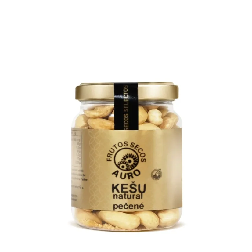 Kešu ořechy Natural pečené nesolené (125 g)