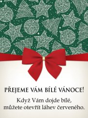Vánoční víno - bílé Vánoce