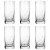 Sklenice na nealko 250 ml s krystaly Preciosa - Celebration 6ks