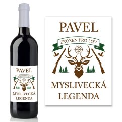 Dárek pro myslivce - Etiketa - Myslivecká legenda