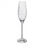 Sklenice na sekt s krystaly Preciosa 210ml - linie 2ks