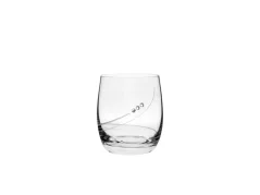 Sklenice na whisky Globo 350 ml s krystaly Preciosa - Stuhy 4 ks