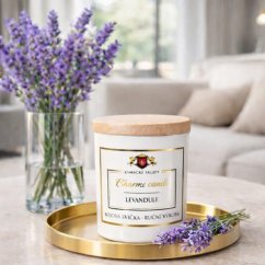 Vonná sójová svíčka - Levandule - 200g