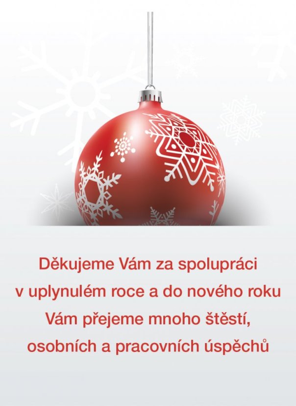 Víno s Vánoční etiketou - Vánoční ozdoba