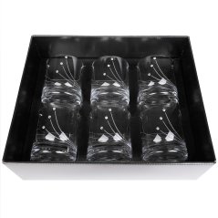 Sklenice na whisky 300 ml s krystaly Preciosa - Linie 6 ks