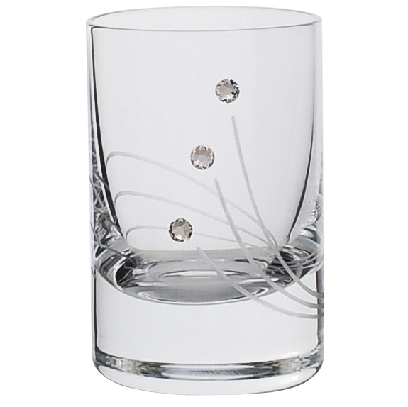 Sklenice na destiláty 30ml s krystaly Preciosa - Linie 6ks