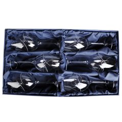 Sada 6 sklenic na víno s krystaly Swarovski 580 ml - Orbit 1