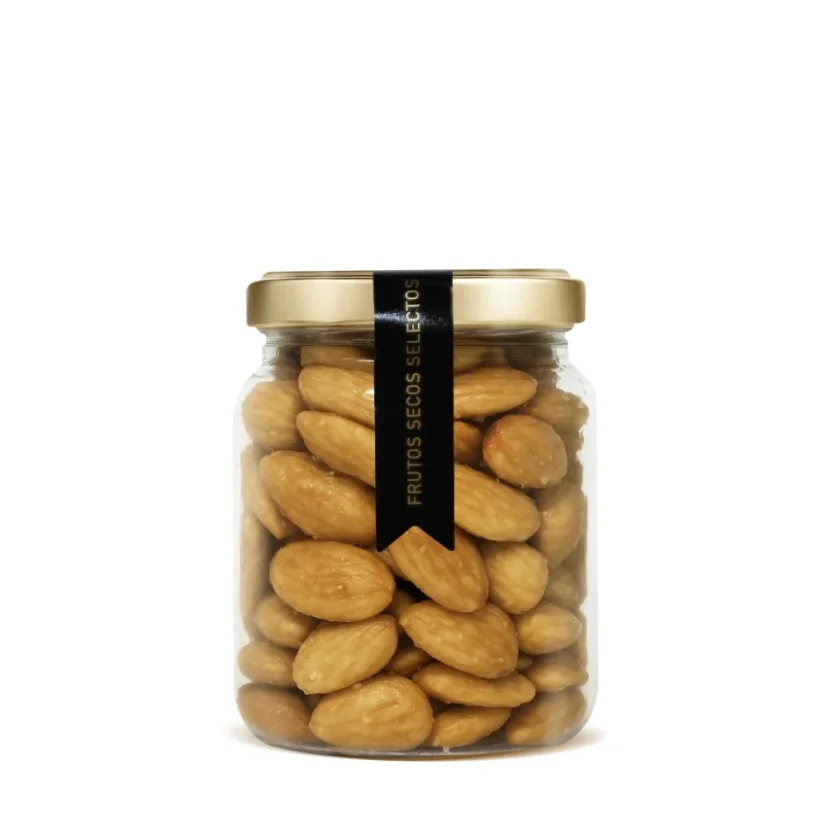 Mandle Valencia: Pražené a solené  (125 g)