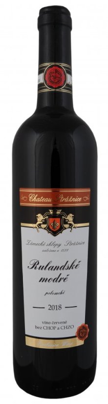 Rulandské modré 2018 - polosuché - 0,75l