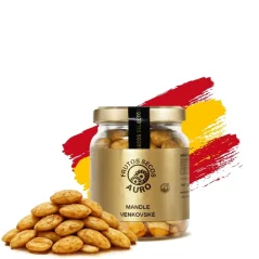 Mandle pražené Venkovské s cibulkou, rajčaty a česnekem (125 g)