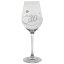Sklenice na víno 360 ml s krystaly Swarovski - jubileum 30