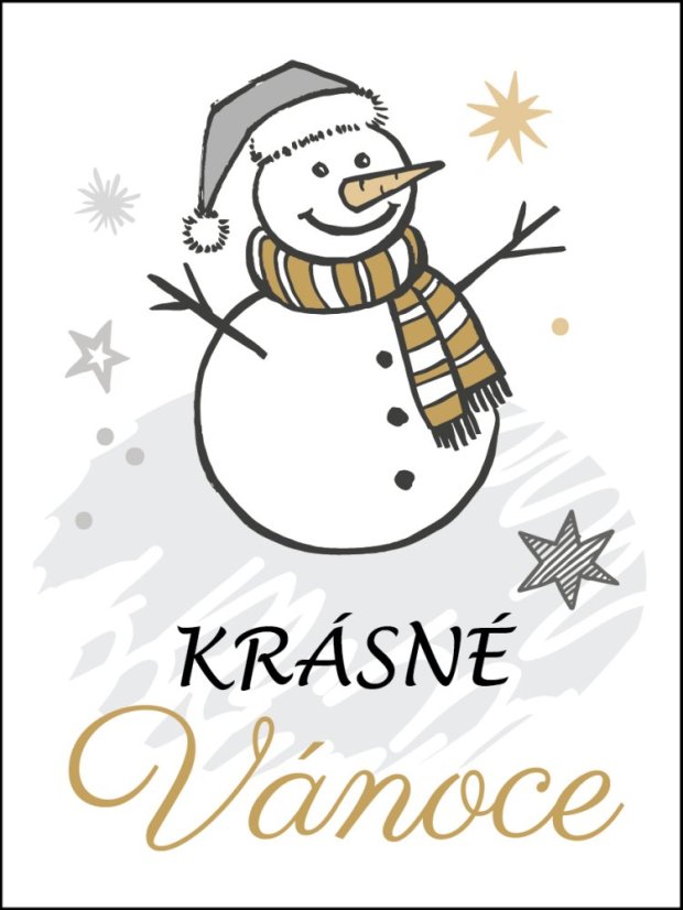 Vánoční mini víno - Veltlínské zelené suché 0,187l