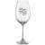 Sklenice na víno 350 ml s potiskem All you need is wine