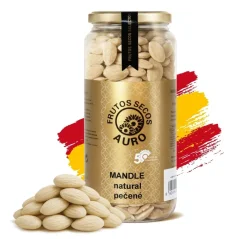 Mandle Valencia natural, pečené (420g)